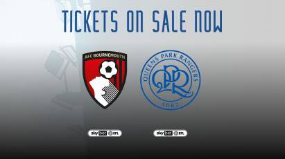 Tickets On Sale For Derby's Upcoming Home Games Against Bournemouth And QPR