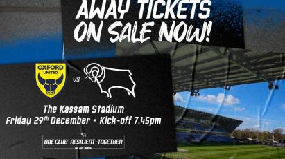 Away Ticket Information: Oxford United (A)