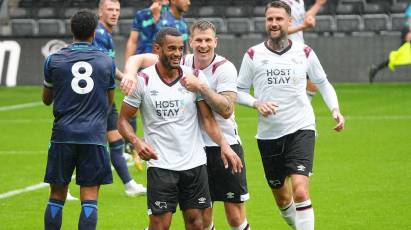 Pre-Season In Pictures: Derby County 3-0 Stoke City