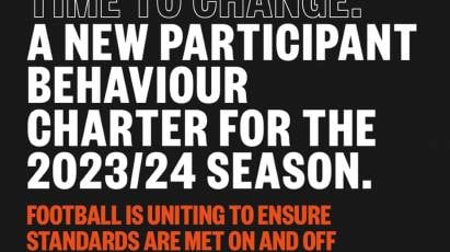 Participant And Fan Behaviour Reminder: 2023/24 Season
