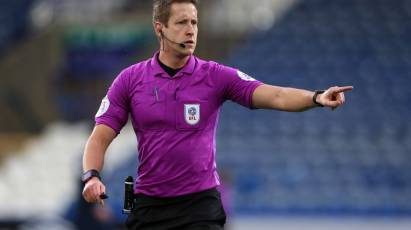 Brooks The Referee For Derby's Game At Coventry