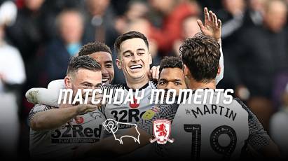Matchday Moments: Derby County 2-0 Middlesbrough