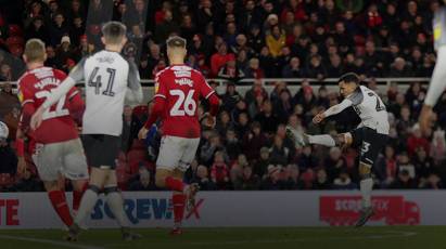Matchday Moments: Middlesbrough 2-2 Derby County