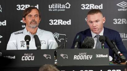 Cocu Believes Rooney Influence Can Be Positive For Derby