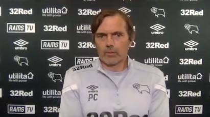 Derby Boss Cocu Faces The Press Ahead Of Saturday's Trip To Millwall