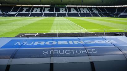 Derby Announce Partnership With MJ Robinson Structures Ltd