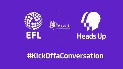Derby County Joins Football In Uniting To Kick Off Biggest Ever Conversation On Mental Health