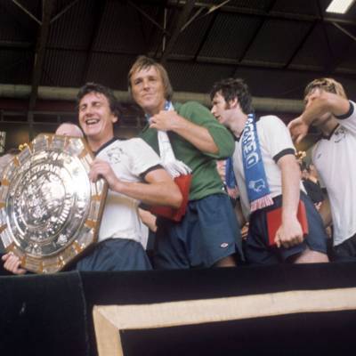 Derby County 1975 Charity Shield Short Sleeve Shirt 