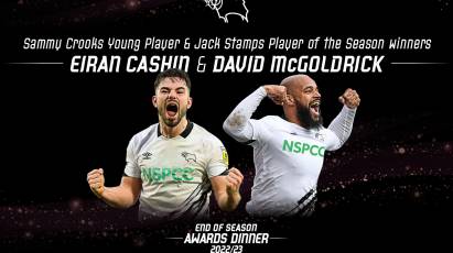 McGoldrick And Cashin Win Derby’s Player + Young Player Of The Season Awards