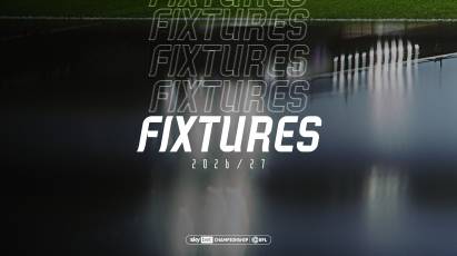 2026/27 SEASON: Derby&rsquo;s Championship Fixtures Unveiled!