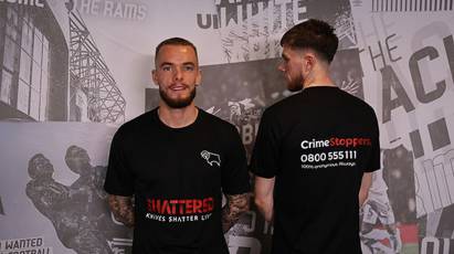 Derby County Help In Raising Awareness Of Knife Crime