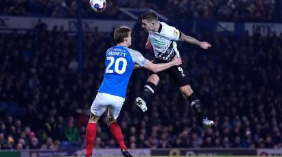 Match Action: Portsmouth 0-0 Derby County