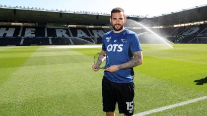 Johnson Awarded Derby County's PFA Player In The Community Award