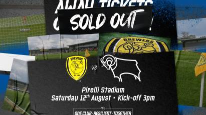Burton Albion Away Tickets Sold Out