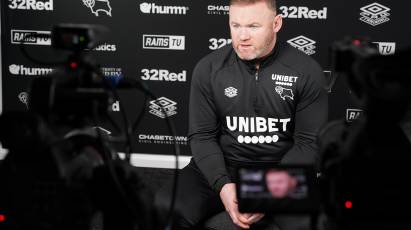Rooney Looks Ahead To 'Huge' Peterborough United Clash