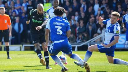 Match Report: Bristol Rovers 1-1 Derby County