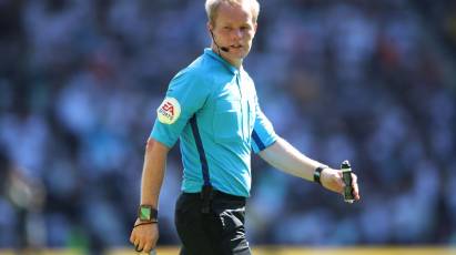 Ward To Take Charge Of Derby's Home Fixture Against Swansea