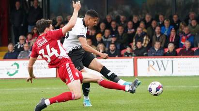 Match Action: Accrington Stanley 0-3 Derby County