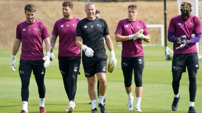 Pre-Match Thoughts: Pearcey Discusses Derby's Goalkeepers And Carabao Cup Test