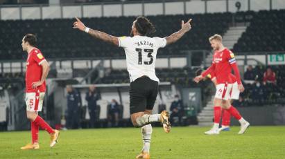 Kazim-Richards Pleased To Mark New Contract With Equaliser In East Midlands Derby