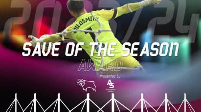 End Of Season Awards: Derby County Save Of The Season - Joe Wildsmith 
