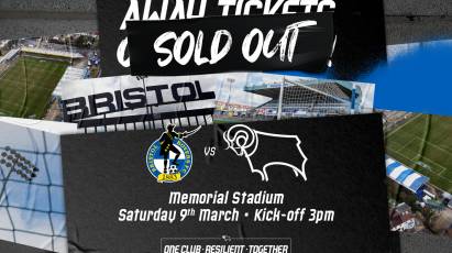 Bristol Rovers Away Tickets Sold Out
