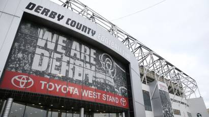 Pride Park Stadium Passed Fit As Work Continues Ahead Of Matchday