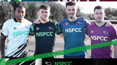NSPCC Logo To Appear On The Front Of Derby’s Shirts For Remainder Of 2022/23