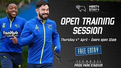 Derby County Open Training Session: 4th April 2024
