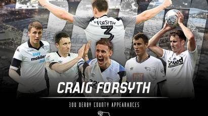 300 Up For Derby’s Longest-Serving Player Forsyth