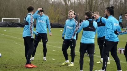 IN PICTURES: Rams All Smiles As The Prepare For Boro