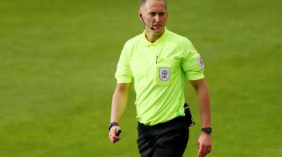 Bell To Take Charge Of Derby's Carabao Cup Round One Tie Against Salford City