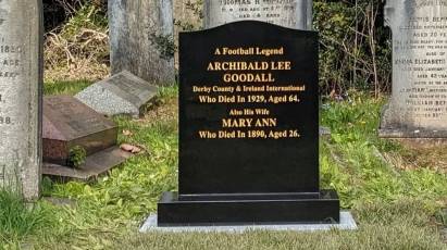 Archie Goodall Headstone Unveiled At Local Cemetery