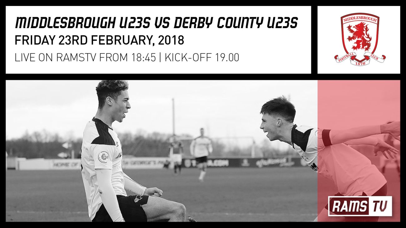 Watch Our U23s Take On Middlesbrough LIVE